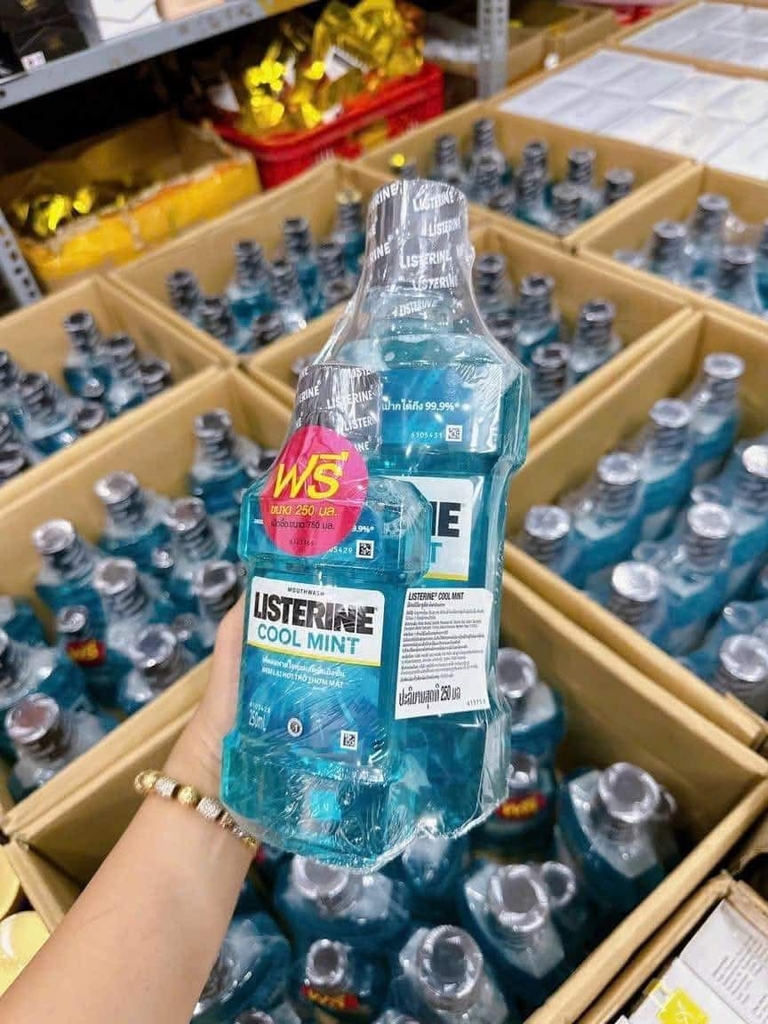 NƯỚC XÚC MIỆNG LISTERINE 1 TẶNG 1 HÀNG THAILAND (7)