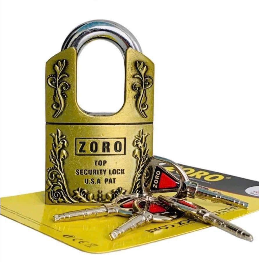 Ổ Khoá Zoro Chống Cắt Chính Hãng Xịn, Cầm Nặng Tay