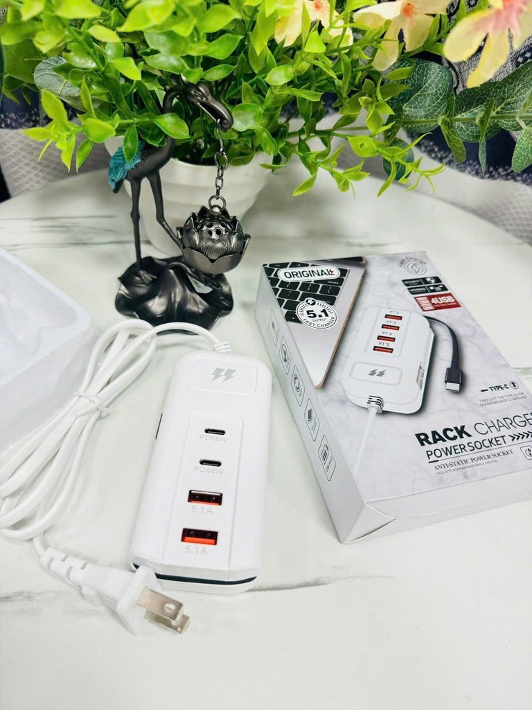 Ổ SẠC THÔNG MINH 4 CỔNG ĐA NĂNG 66W (5)