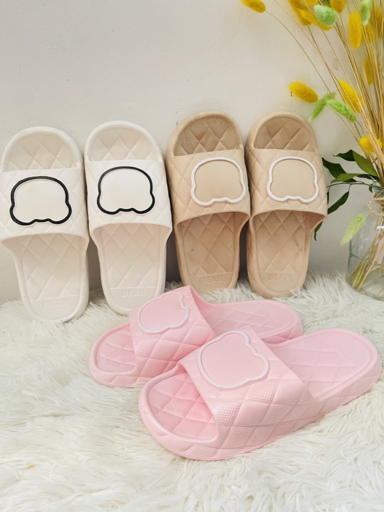 DÉP MANG TRONG NHÀ HÌNH GẤU KUTE LOẠI DẦY (4)