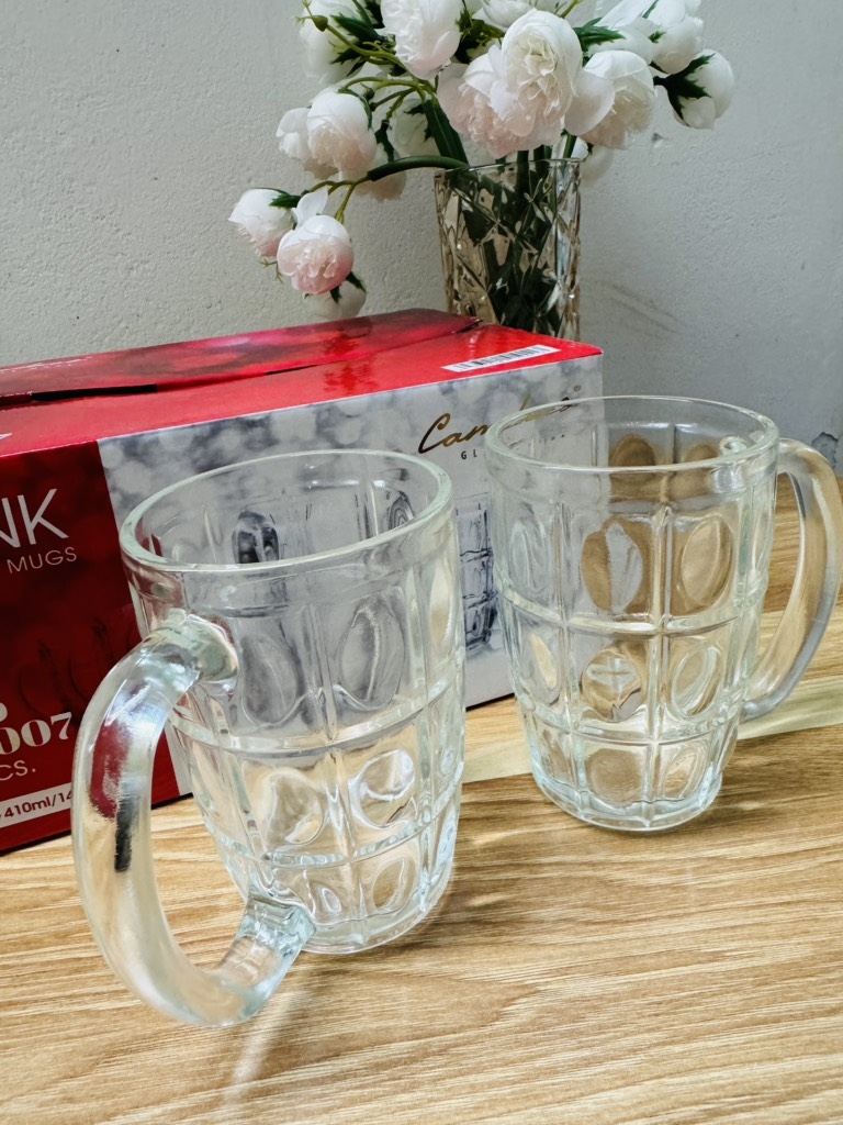 Ly Thuỷ Tinh Uống Bia Truyền Thống Cao Cấp (1)