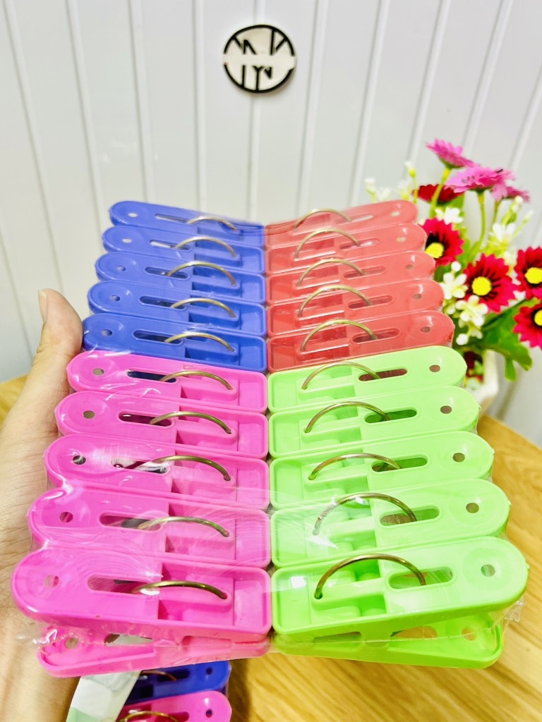 SET 20 CÂY KẸP PHƠI QUẦN ÁO MẪU BƯỚM TRƠN (1)