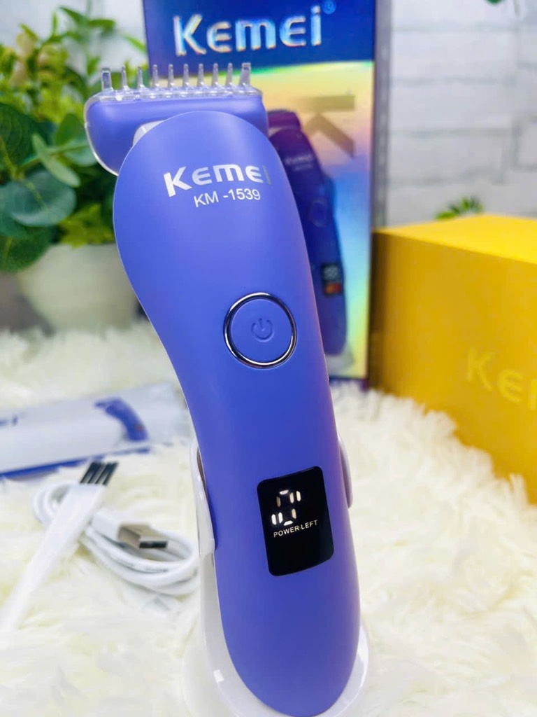 MÁY CẠO LÔNG TOÀN THÂN CHO NỮ CHÍNH HÃNG KEMEI CHỐNG NƯỚC MÀN LCD (20)