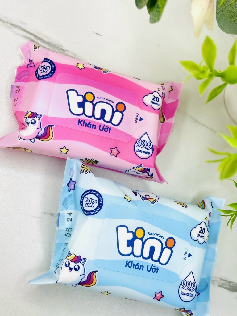 BỊCH KHĂN ƯỚT 20 TỜ CHO BÉ HÀNG CTY NANO