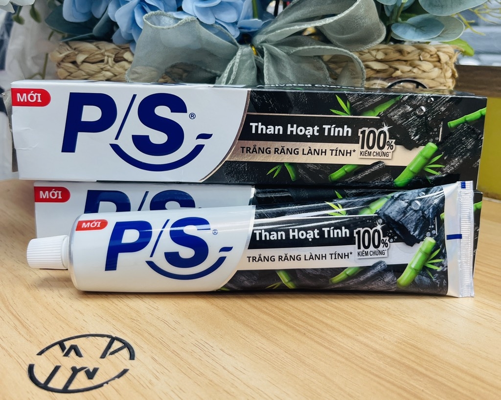 KEM ĐÁNH RĂNG P/S 230g THAN TRE HOẠT TÍNH