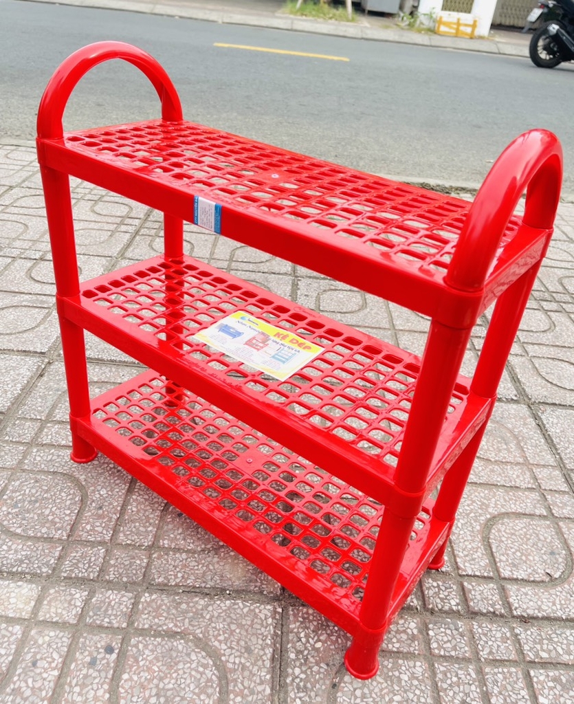 KỆ NHỰA GIÀY DÉP 3 TẦNG XỊN CỨNG CÁP (3)