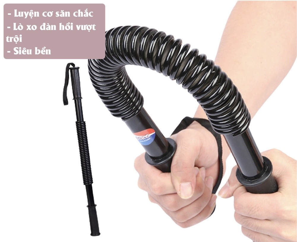 CÂY TẬP GYM LÒ XO TĂNG ĐA CƠ NGỰC TAY VAI 30kg (2)