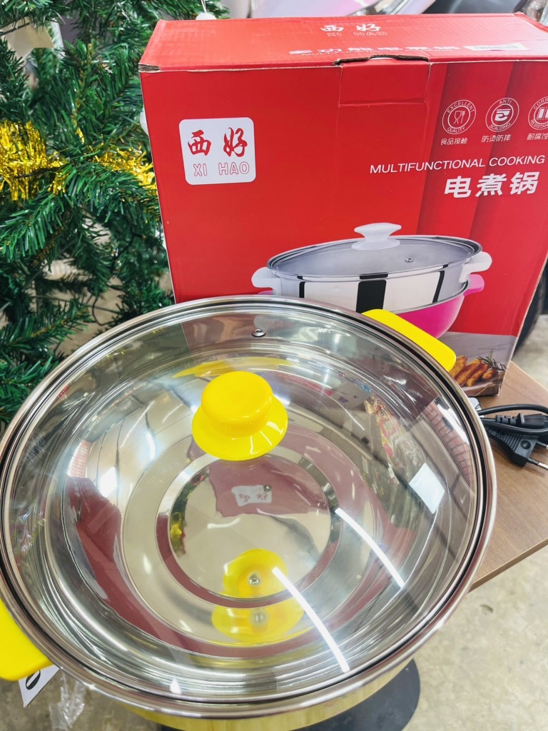 NỒI LẨU ĐIỆN MINI ĐA NĂNG TIỆN DỤNG SIZE 28cm (10)