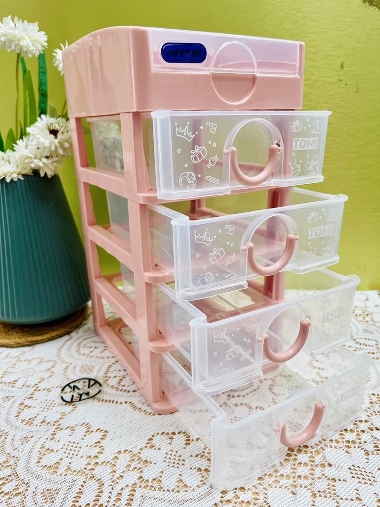Tủ Nhựa Mỹ Phẩm Mini 5 Ngăn Cty Duy Tân (6)