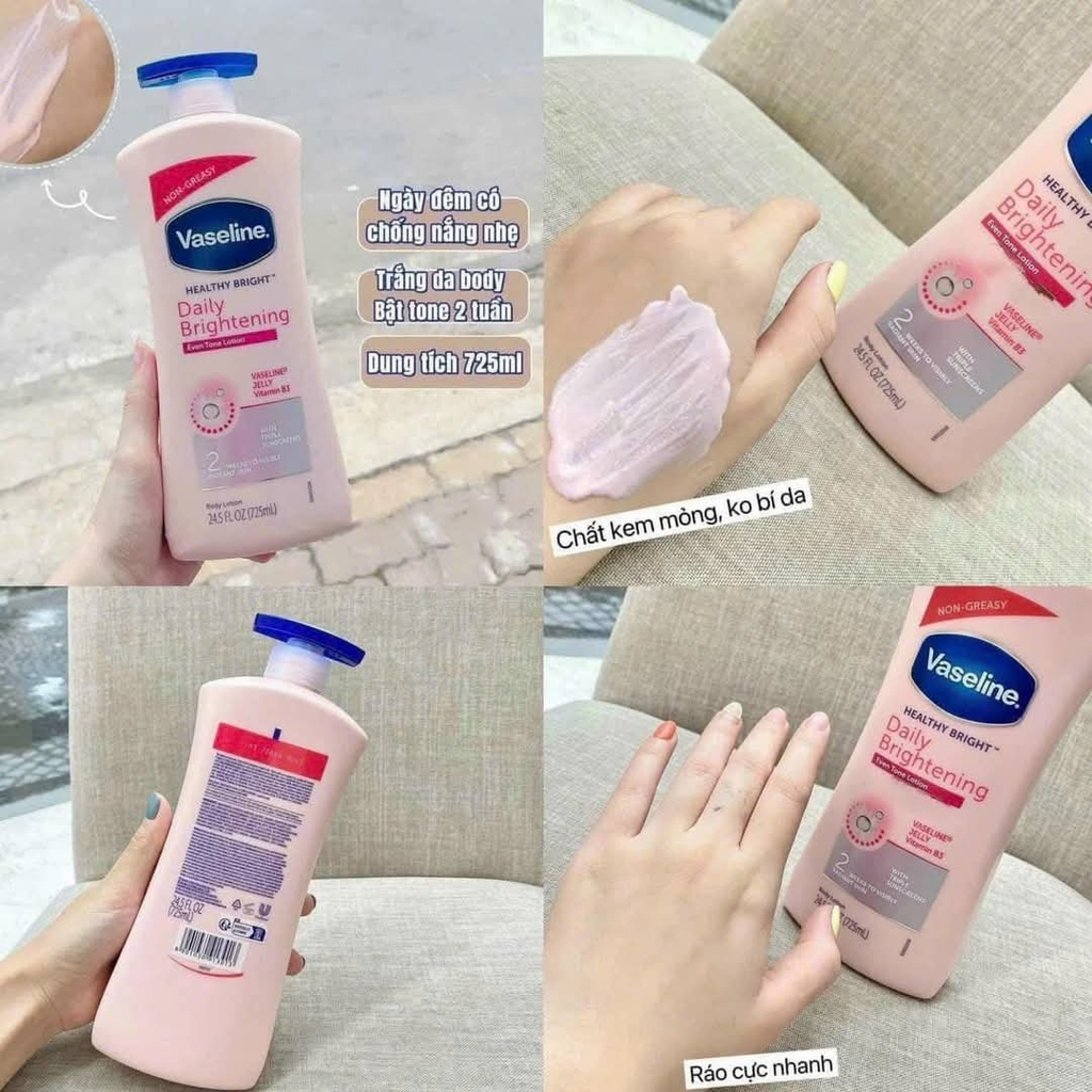 SỮA DƯỠNG THỂ VASELINE 725ML CÓ VÒI, THAILAND (15) '