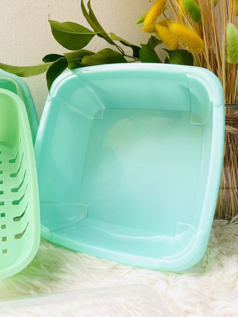 BỘ THAU RỔ CÓ NẮP ĐẬY SIZE TRUNG (2)