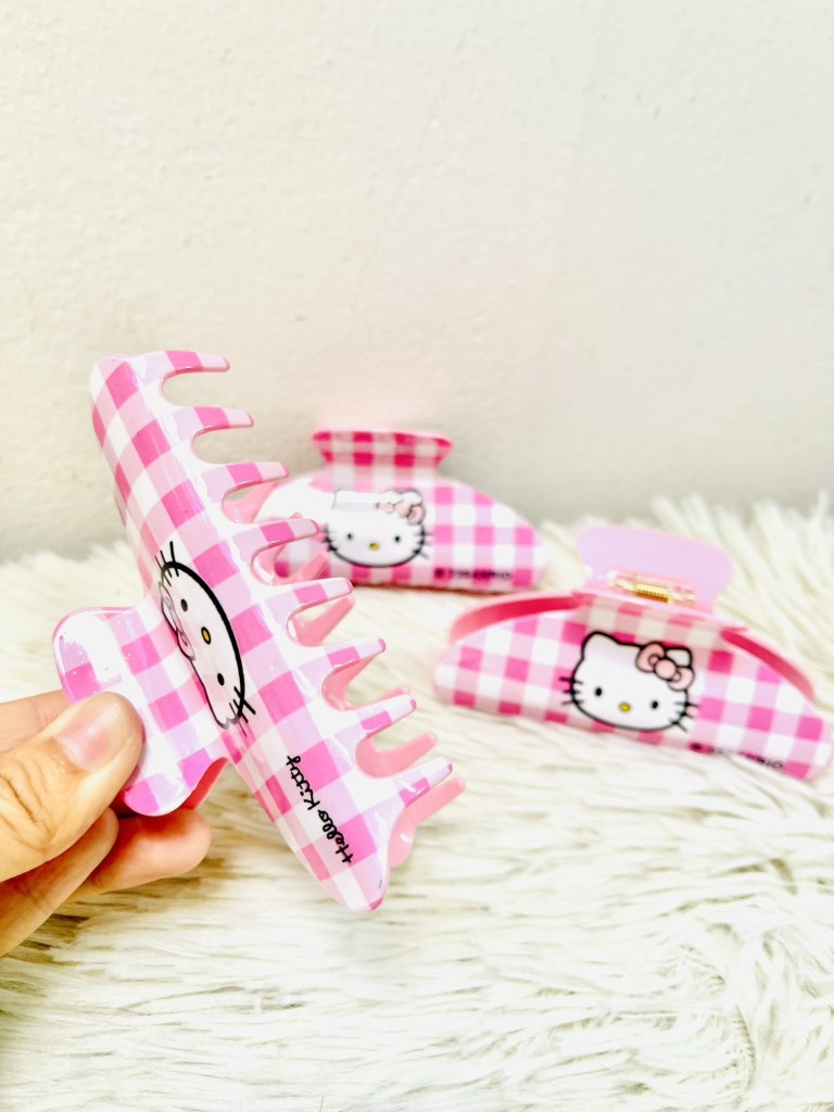 KẸP NGOẶM TÓC KITTY HỒNG LỚN (2)