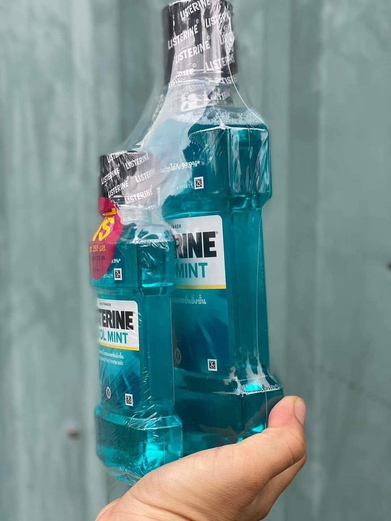 NƯỚC XÚC MIỆNG LISTERINE 1 TẶNG 1 HÀNG THAILAND (7)