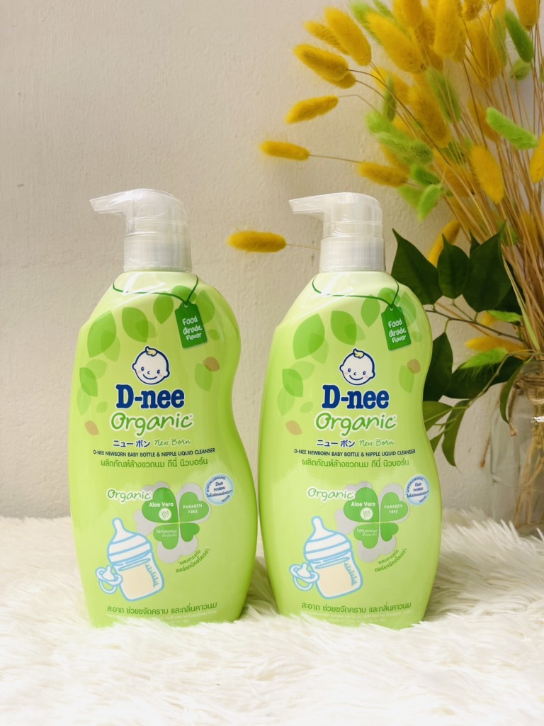 NƯỚC SÚC RỬA BÌNH SỮA D-NEE 600ml HÀNG CHUẨN NĐ THÁI (6)