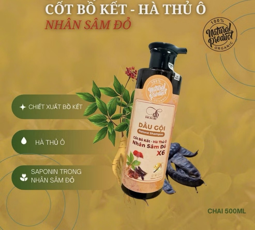 COMBO CẶP GỘI XẢ SÂM DR HI X6 C.HÃNG (15) '