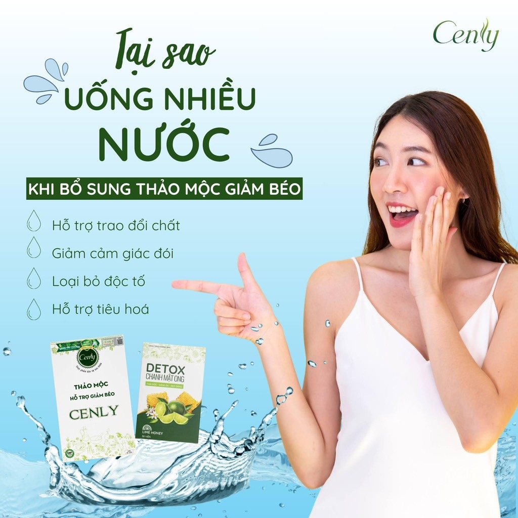 HỖ TRỢ GIẢM CÂN CENLY C.HÃNG TẶNG DETOX LẺ CTY 590K (30) '