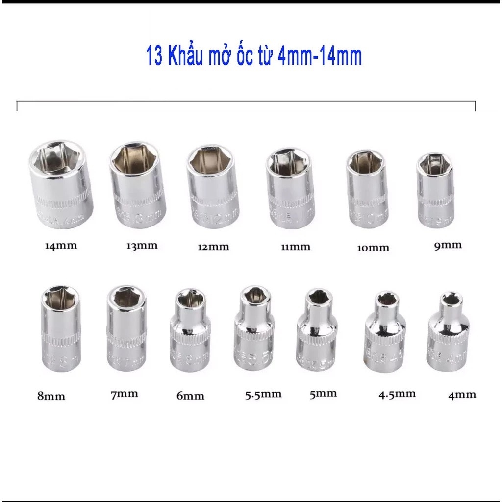 Bộ Sửa Chữa 46 Món USA Loại Thường