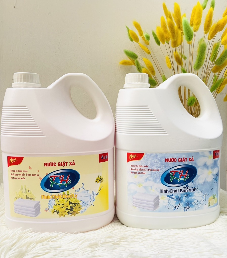 NƯỚC GIẶT XẢ CAN 4LÍT SIÊU THƠM, SẠCH BAY VẾT BẨN (10)