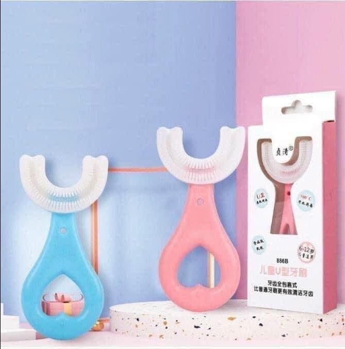 BÀN CHẢI ĐÁNH RĂNG CHỮ U CHO BÉ (1)