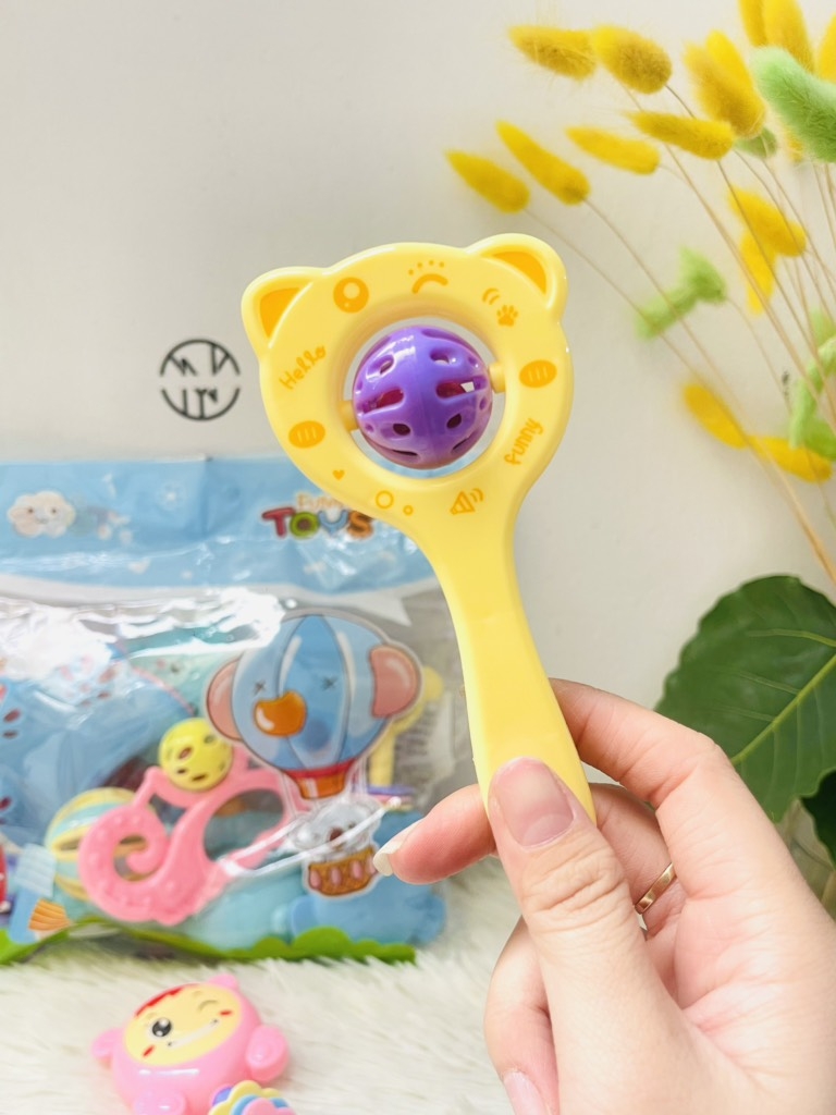 ĐỒ CHƠI LỤC LẠC ĐỒNG GIÁ CẦM TAY CHO BÉ (1)