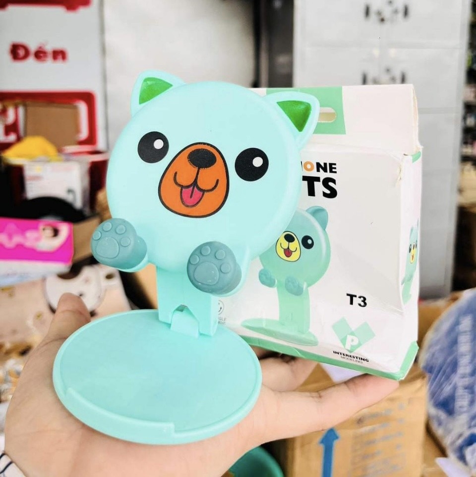 Giá Đỡ Điện Thoại T3 Tròn Hình Thú (2)
