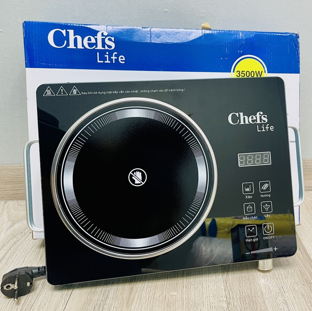 BẾP HỒNG NGOẠI CHEFS ĐEN DÙNG MỌI LOẠI NỒI (20)