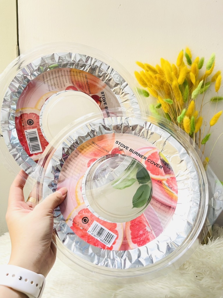 VỈ 10 MIẾNG GIẤY BẠC LÓT BẾP GA (1)