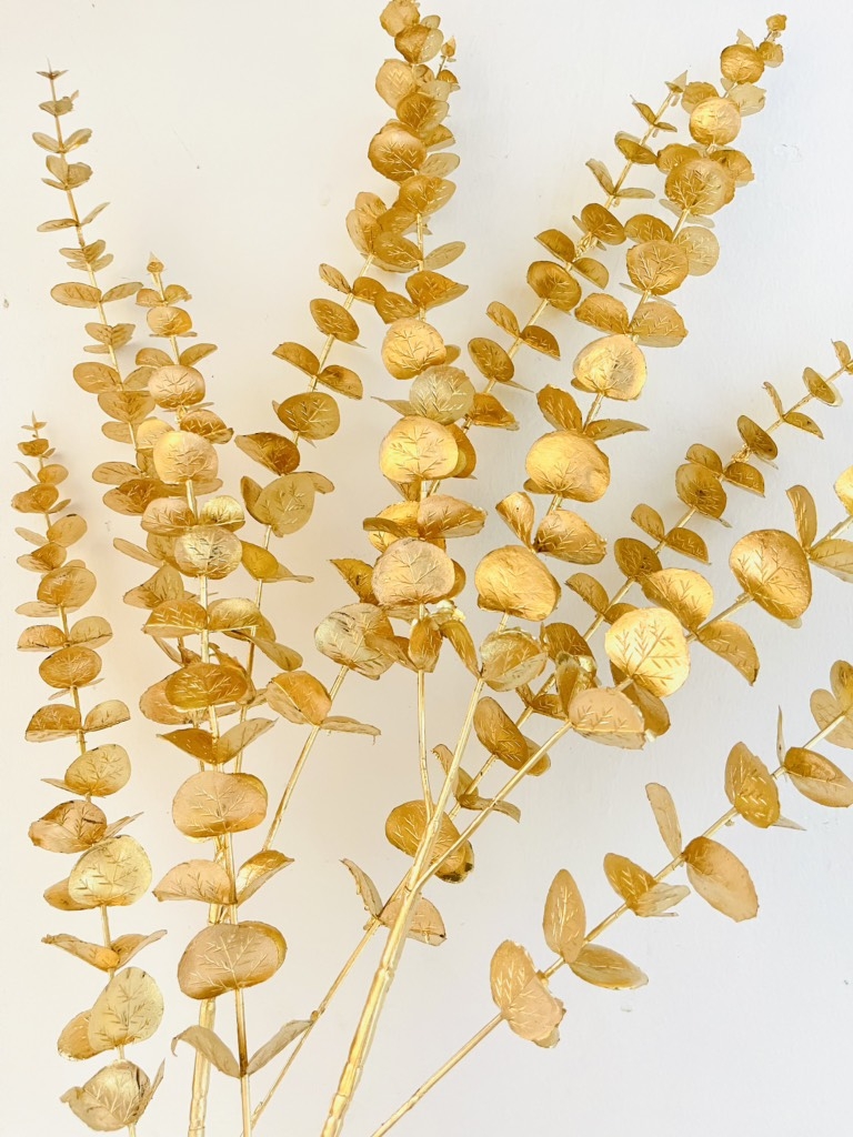 CÀNH LÁ TÁO ĐỒNG 5 NHÁNH TRANG TRÍ DECOR TẾT (1)
