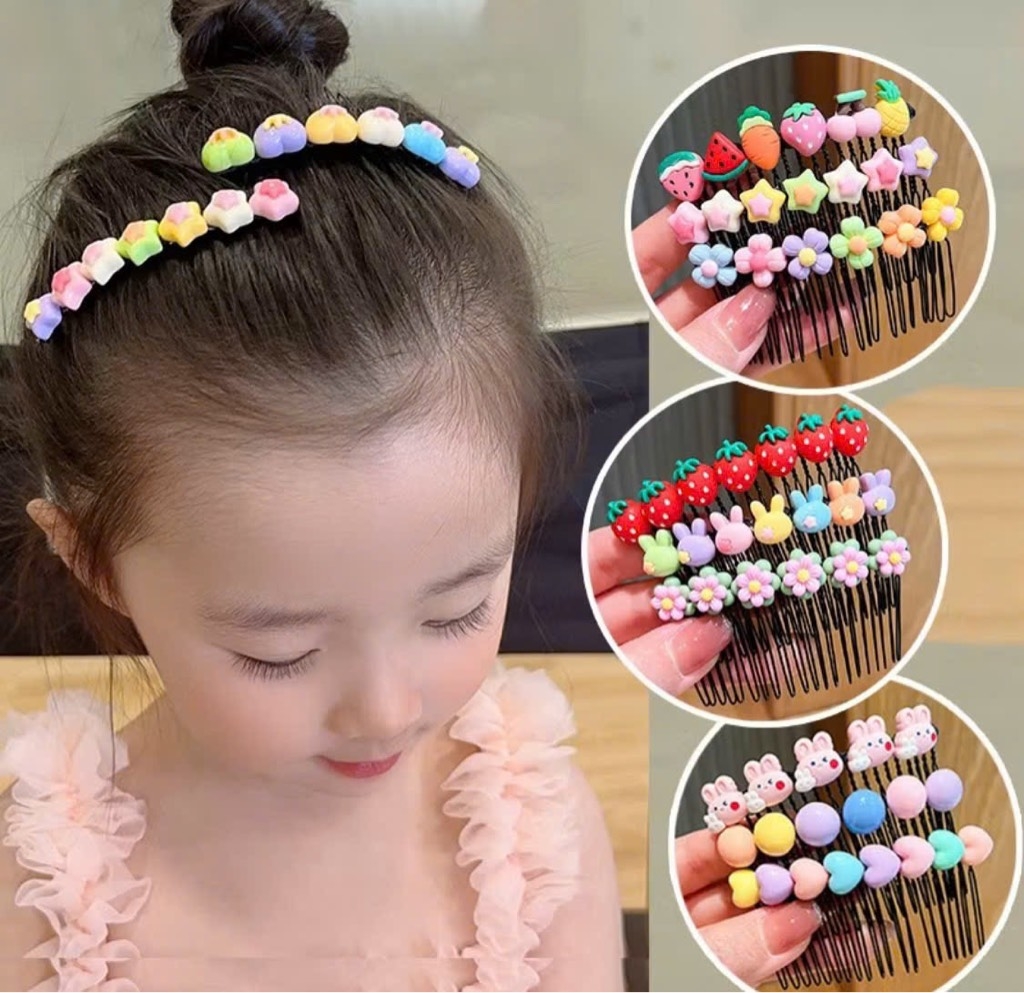 CÂY XƯỚC CÀI TÓC ĐÍNH CHARM CHO BÉ (1)