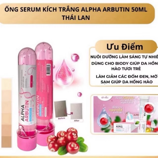 ỐNG SERUM KÍCH TRẮN ALPHA (8) '