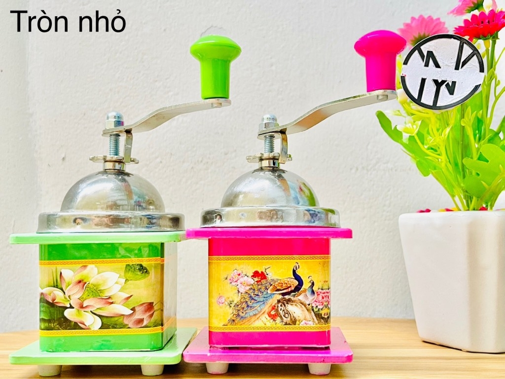 CỐI XAY TIÊU BẰNG GỖ QUAY TAY MẪU (TRÒN NHỎ), HÀNG CTY XỊN (2)