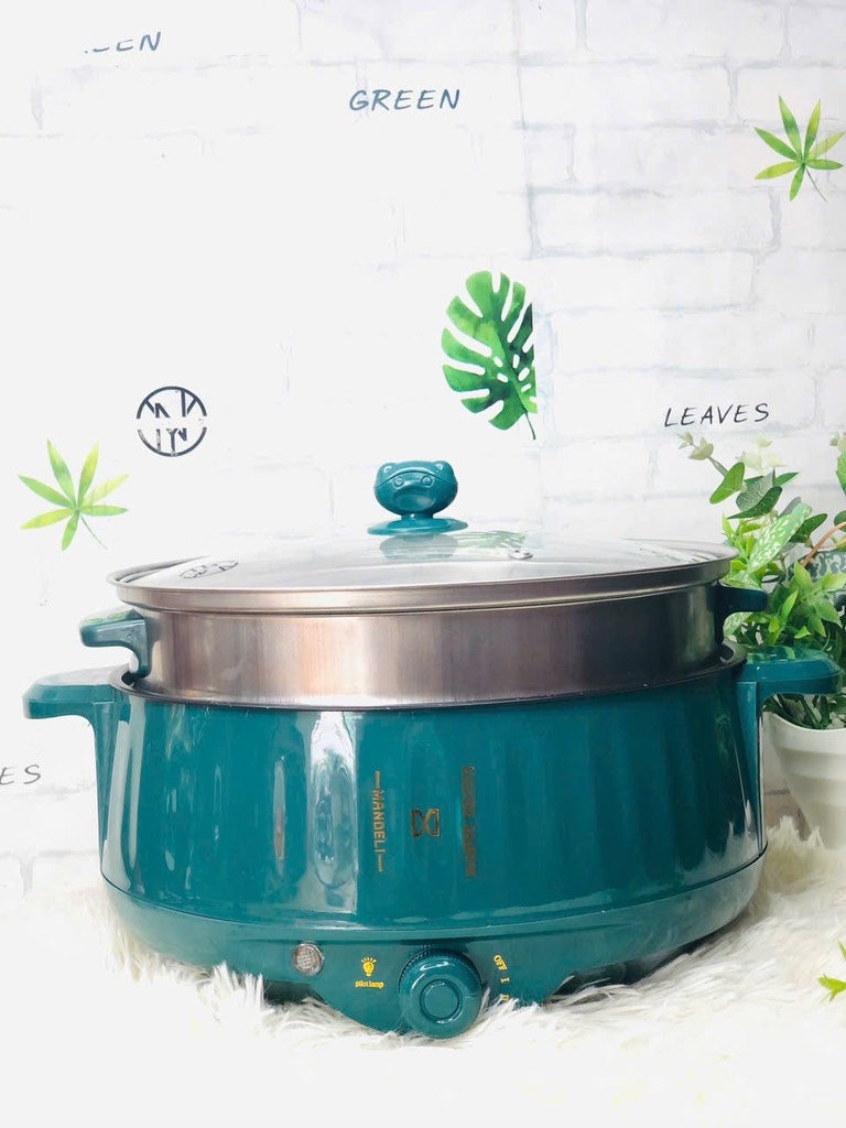 NỒI LẨU ĐIỆN ĐA NĂNG CHỐNG DÍNH 28cm (12)