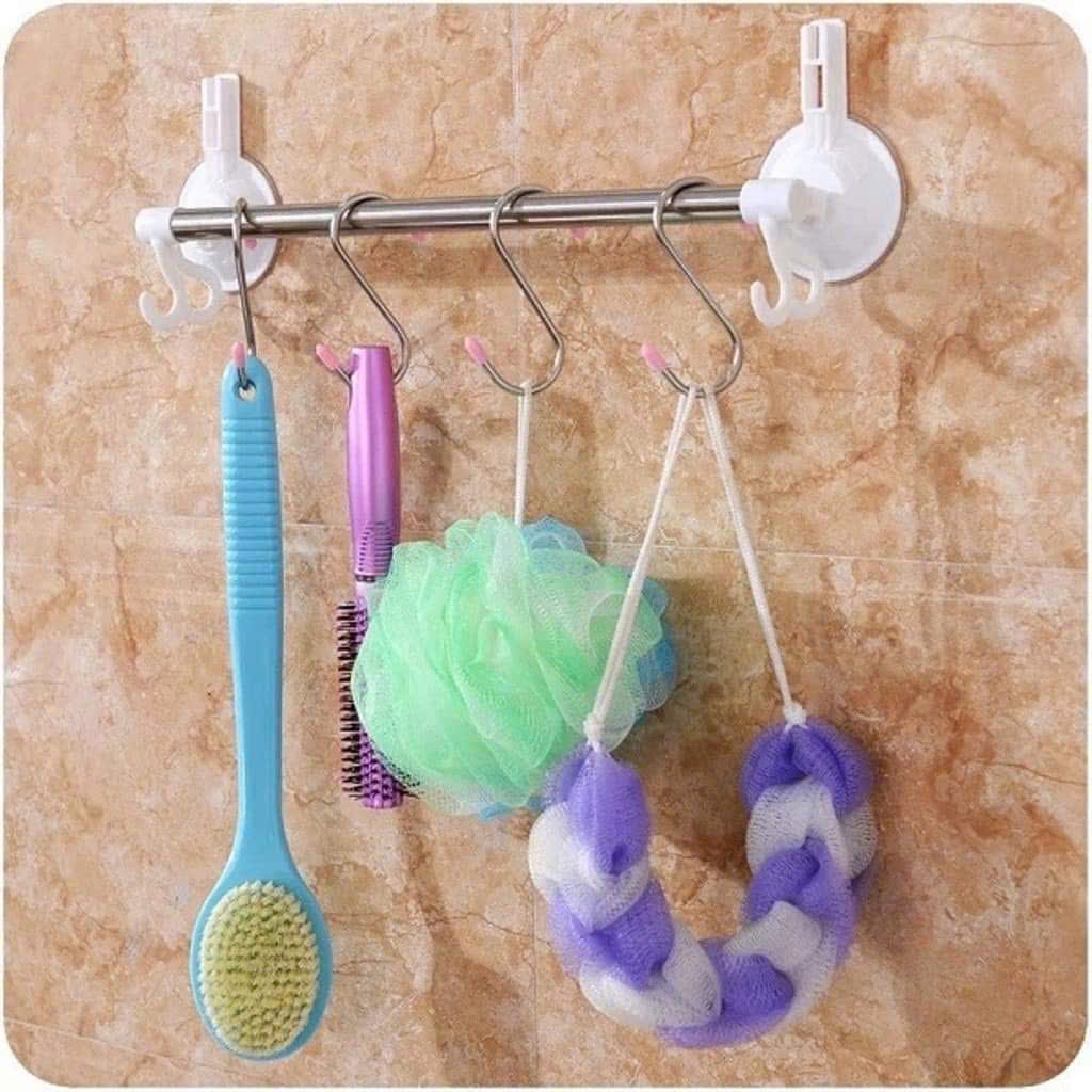 Combo 4 Móc Inox Hình chữ S (2)
