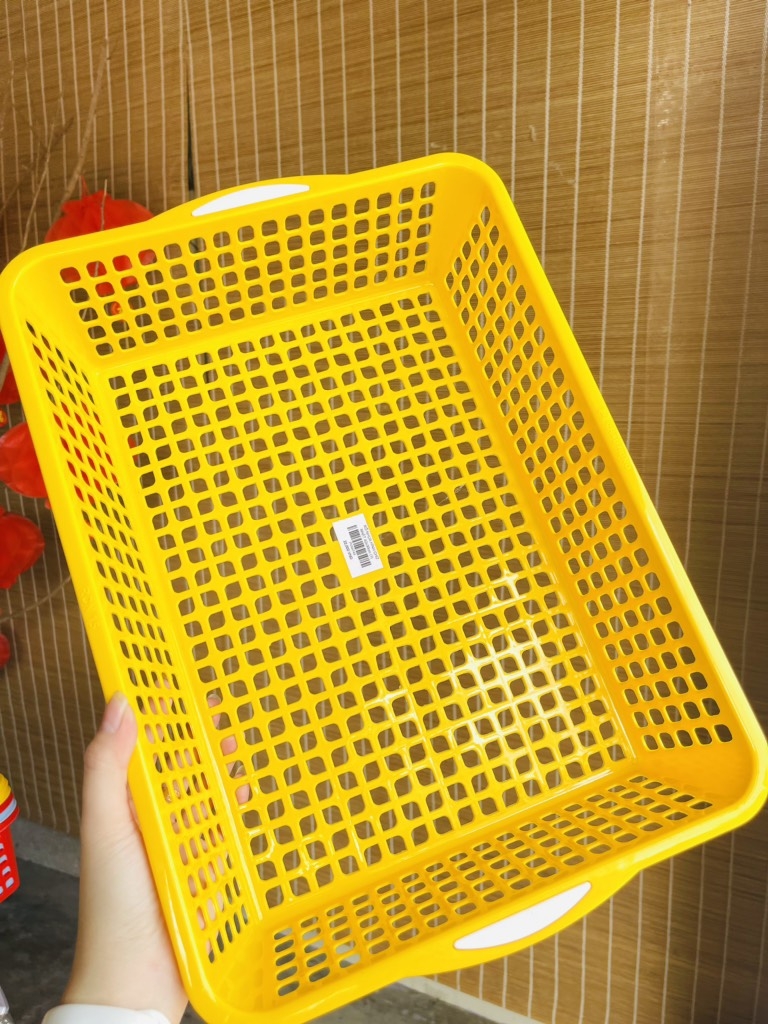 RỔ NHỰA HÌNH CHỮ NHẬT 42x30cm (1)