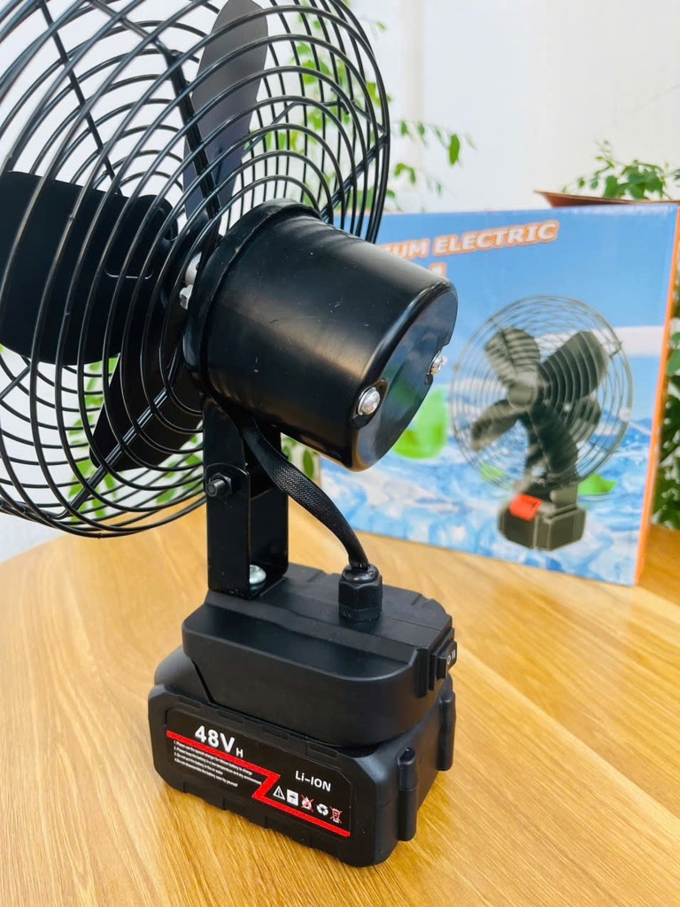 Quạt Sắt MAKITA Dùng Pin Của Máy Khoan Lồng Sắt Không Xoay (15) '