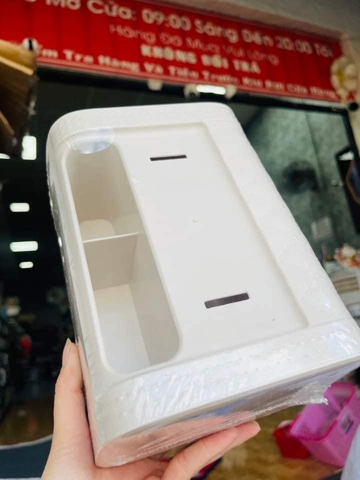 Hộp Đựng Khăn Giấy Có Quai Giả Túi Xách Sang Trọng.(8)