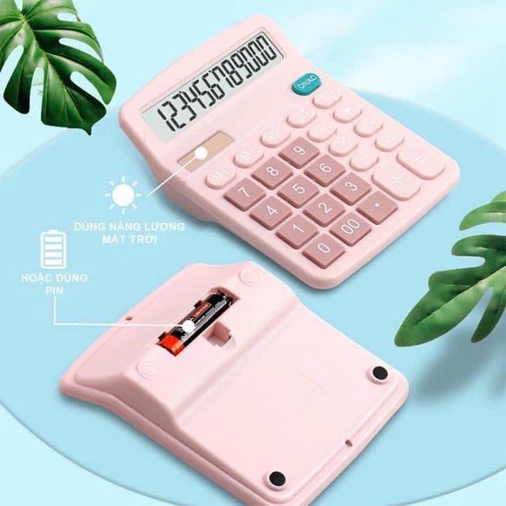 MÁY TÍNH K837 LỚN DÙNG PIN DÙNG NĂNG LƯỢNG MẶT TRỜI (3)