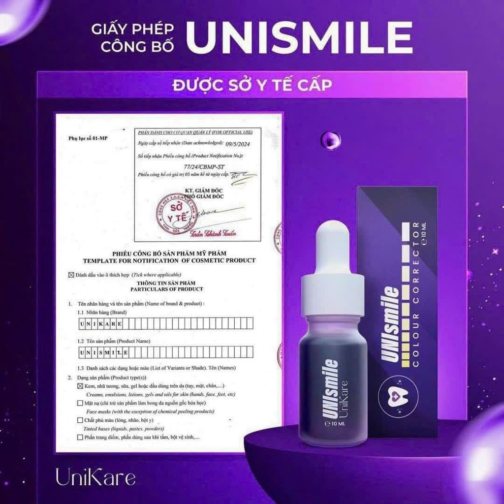 SERUM TRẮNG RĂNG UNI TÍM (7) '