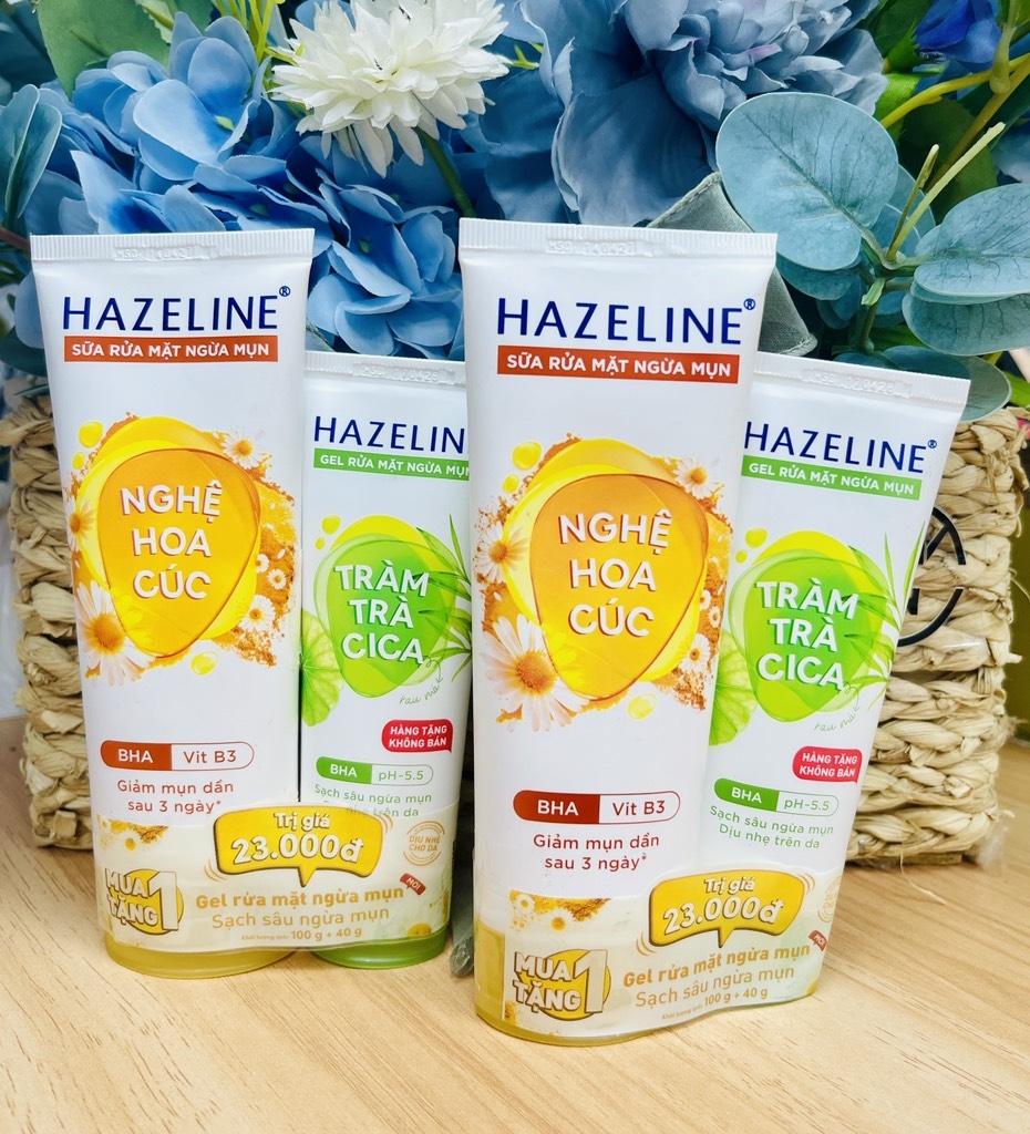 SỮA RỬA MẶT HAZELINE NGHỆ HOA CÚC