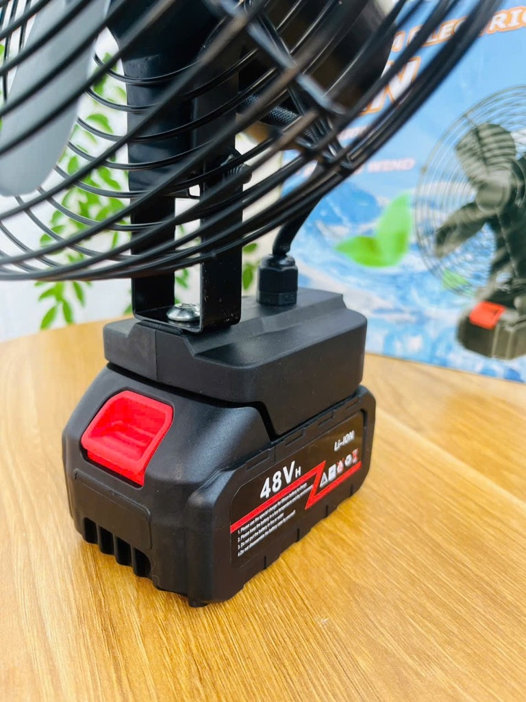 Quạt Sắt MAKITA Dùng Pin Của Máy Khoan Lồng Sắt Không Xoay (15) '