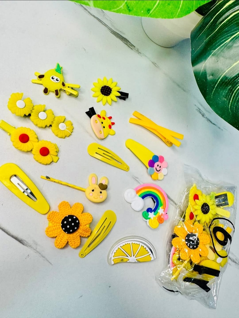 Set 14 KẸP TÓC NHIỀU MẪU SIÊU KUTE (2)