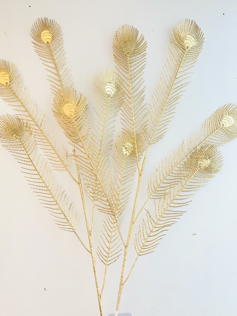 CÀNH NHŨ ĐUÔI CÔNG 1 MÉT 5 NHÁNH TRANG TRÍ DECOR TẾT (1)