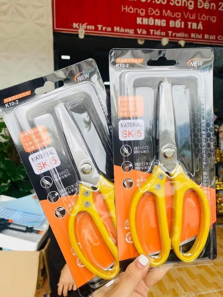 Kéo Cắt Nhật SK5 Cán Nhựa Xịn Chuẩn Jaban (2)