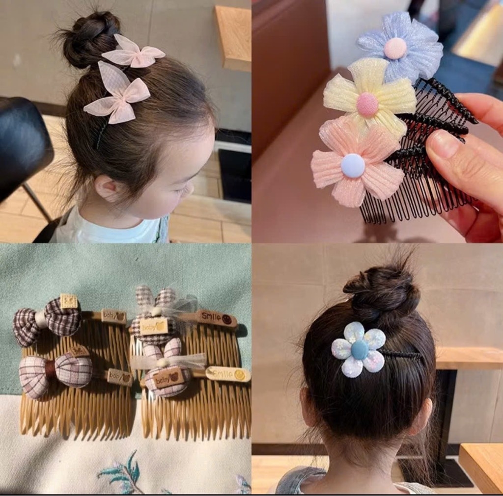 CÂY XƯỚC CÀI TÓC ĐÍNH CHARM CHO BÉ (1)