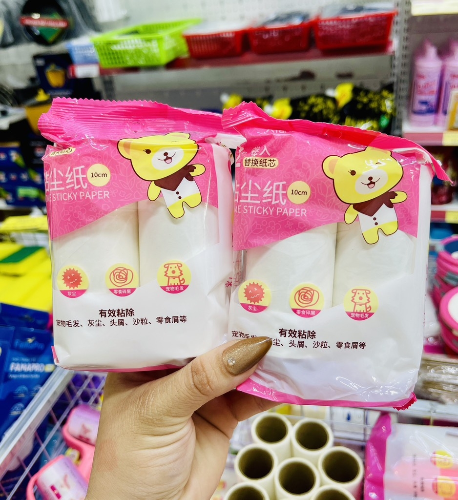 Combo 2 Lõi Lăn Bụi Mẫu 10cm Loại Dầy Nhiều Tờ (2)