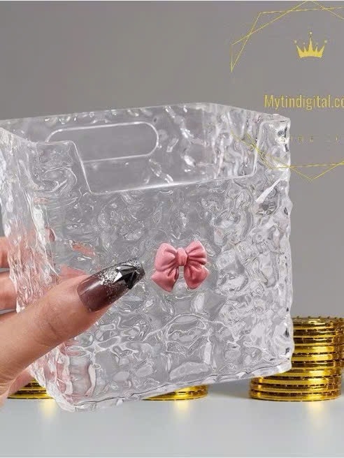 HỘP ĐỰNG ĐỒ DÁN TƯỜNG MẪU KIM CƯƠNG SANG TRỌNG (1)