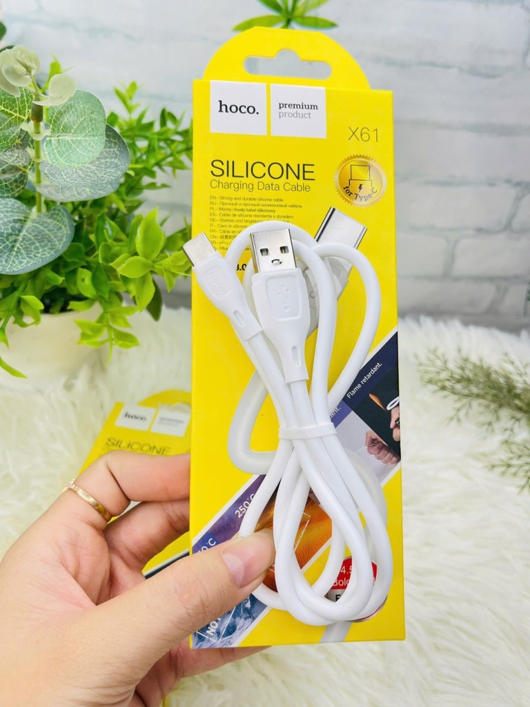 CÁP SẠC NHANH 2.4A CHÍNH HÃNG HOCO X61 CHO TYPE C (3)