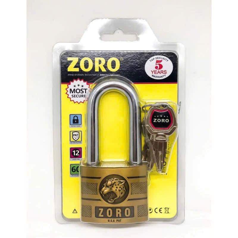Ổ Khoá Zoro Chính Hãng Gọng Dài 6 Phân Xịn