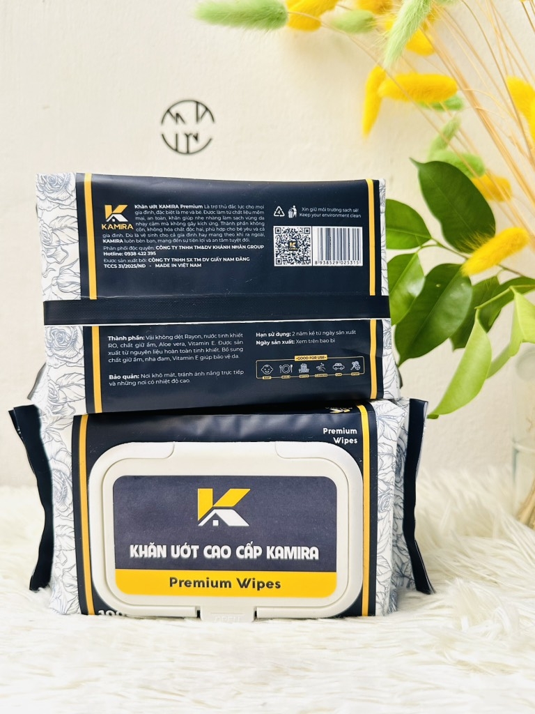 KHĂN ƯỚT KAMIRA CAO CẤP 100 TỜ BỊCH LỚN (2)