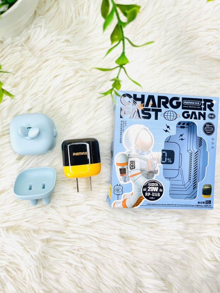 Cóc Sạc Nhanh 20W Chính Hãng Remax U115 Kèm Túi Kute (14)